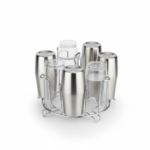 SS Round Glass Stand used for holding sensitive glasses - Closeup Embroidery by Nari Haat, Indian ethnic wear, women ...