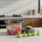 Ganesh Master Chopper with 5 Stainless Steel Blades, XL Large Jumbo Chopper (900 Ml) - Full Detail by Nari Haat, Indi...