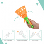 Catapult Butt Ball Toy widely used by kids and childrens - Closeup Embroidery by Nari Haat, Indian ethnic wear, women...