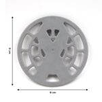 1Pc Silicone Fancy Coaster holding bowls and utensils including all kitchen purposes. - Neckline Detail by Nari Haat,...