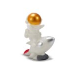 Space Astronaut Figurines Resin Mini Model Home Decor DIY Desktop Ornament Miniatures - Sleeve Design by Nari Haat, I...