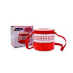 2 Layer Insulated Lunch Box Tiffin - Full Detail by Nari Haat, Indian ethnic wear, women clothing, designer suit