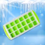18-Cavity -Up Ice Cube Tray - Flexible Silicone, Easy Release 100% BPA-Free - Sleeve Design by Nari Haat, Indian ethn...
