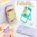 Chair-Shaped Mobile Stand – Stylish Phone Holder for Home & Office Use (1 Pc) - Closeup Embroidery by Nari Haat, In...