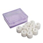 Festival Decorative - LED Yellow Tealight Candles Container, Diwali (White, 10 Pcs) - Image 4