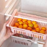 EXPANDABLE ADJUSTABLE MULTIPURPOSE FRIDGE STORAGE BASKET ( 2 pc ) - Image 7
