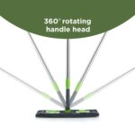 Multipurpose Wet and Dry Cleaning Microfiber Flat MOP Floor Cleaning Mop with , 360 Degree Rotating Head and Telescop...