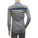 Generic Mens Cotton Casual Men Shirts (Blue, White, XS) - Image 3