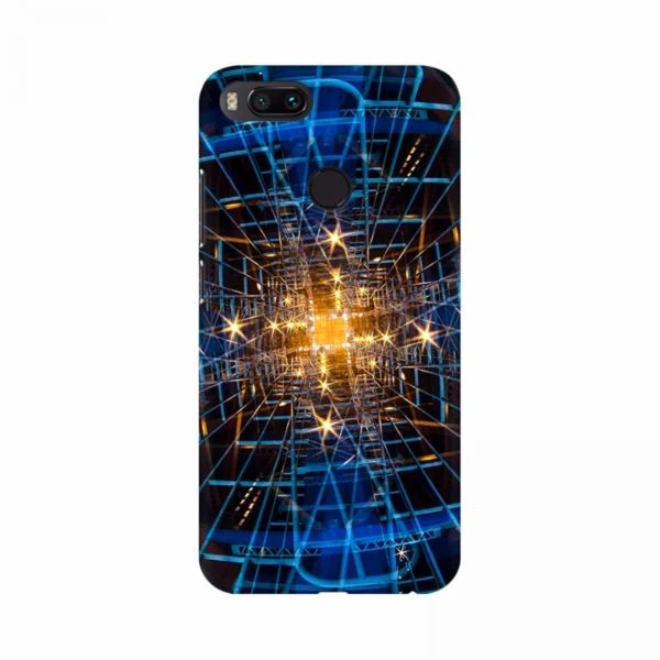 Glittering Golden Stars design mobile case cover