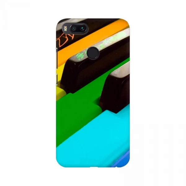 3D Colorful Rows Pattern Mobile Case Cover