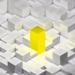 Cubic Three Dimentional view Mobile Case Cover - Image 2