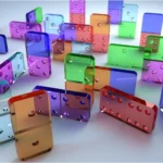 Colorful Glass Dice Mobile Case Cover - Image 2