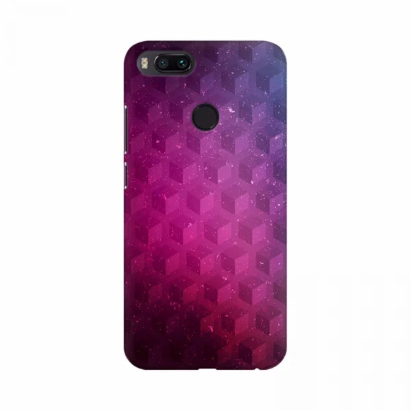 Cube Colorful Texture Mobile Case Cover