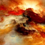 Orange Color Painting illustrator Mobile Case Cover - Image 2