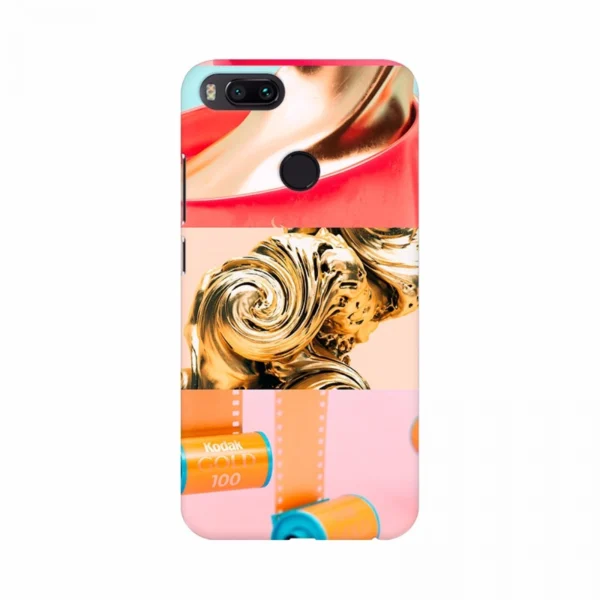 Mobile case cover with Kotak film rolls wallpaper design