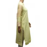 Generic Women's Rayon Kurtis (Lemon Yellow, XL) - Image 4