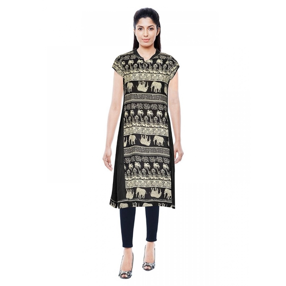 31548804498_8d6c0e80b3_o_d-1000x1000-1.webp Generic Women's Rayon Kurtis (Blck, L) - Image 1