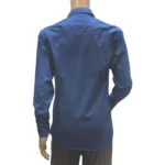 Generic Mens Cotton Casual Men Shirts (Blue, L) - Image 3