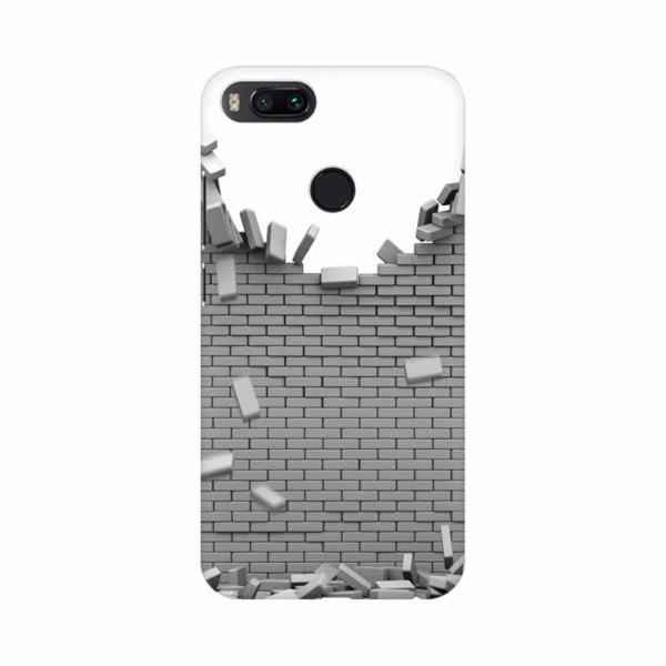 Breaks design mobile case cover