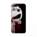 Damaged skull design mobile case cover