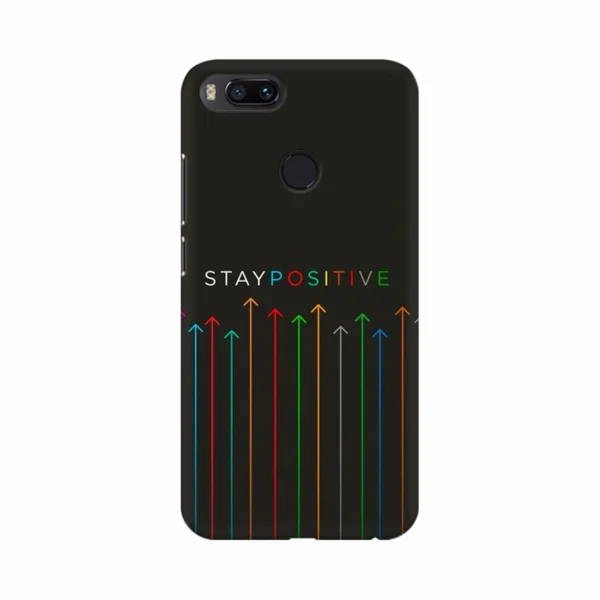 Stay Positive Up Arrow Design Mobile Case Cover