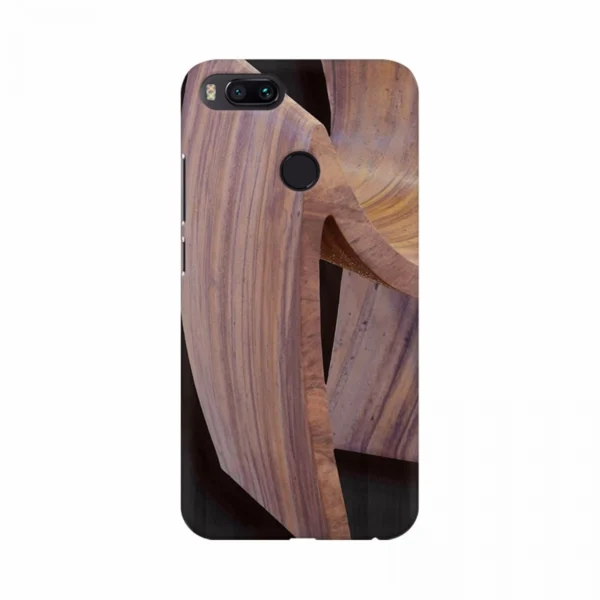 Mobile case cover with Wooden Curve Chair design