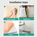 Design Wallpaper 3D Foam Sticker Panels for Living Room Bedroom - Image 3