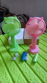 Portable Classic Hand Fan 3-Speed Table Fan for Office School Home Use - Full Detail by Nari Haat, Indian ethnic wear...