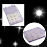 Festival Decorative - LED Yellow Tealight Candles Container, Diwali (White, 10 Pcs) - Image 3