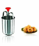 Stainless Steel Medu Vada And Donut Maker For Perfectly Shaped And Crispy Vada Maker - Neckline Detail by Nari Haat, ...
