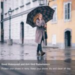 Non-Slip Waterproof Silicone Shoe Cover, Large - Back View by Nari Haat, Indian ethnic wear, women clothing, designer...