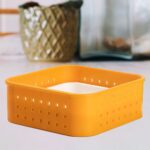 Square Shape Paneer Maker with Lid, Tofu & Sprouts Mould - Neckline Detail by Nari Haat, Indian ethnic wear, women cl...