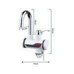Stainless Steel LED Instant Heating Electric Water Tap - Image 5