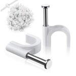 100 Pc 6MM Cable Clips for Securing Wires on Walls - Fabric Detail by Nari Haat, Indian ethnic wear, women clothing, ...