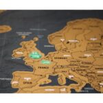 Scratch Off Map Interactive Vacation Poster World Travel Maps - Closeup Embroidery by Nari Haat, Indian ethnic wear, ...