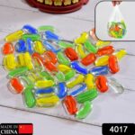 Glass Gem Stone, Flat Round Marbles Pebbles for Vase Fillers, Attractive pebbles for Aquarium Fish Tank. - With Dupat...