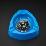 Melamine Cigarette Ashtray for Indoor & Outdoor Tabletop Decoration - Closeup Embroidery by Nari Haat, Indian ethnic ...