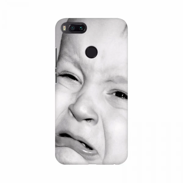 Crying Cute Baby Mobile Case Cover