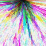 Rainbow color Digital Painting Mobile Case Cover - Image 2