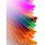 Colorful monsoon painting Mobile Case Cover - Image 2