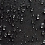 Waterdrops on Black Sheet Mobile Case Cover - Image 2