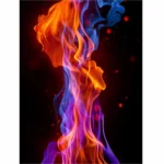 Highly Flammable Digital Art Mobile Case Cover - Image 2