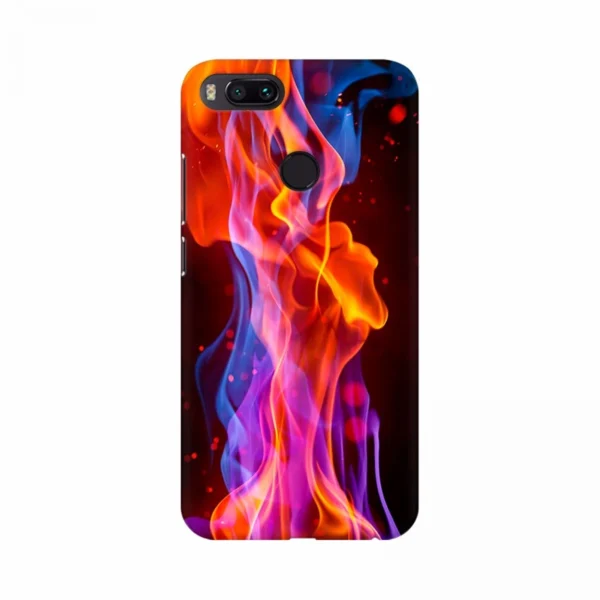 Highly flammable digital art mobile case cover