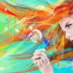 Skull illution wallpaper Mobile Case Cover - Image 2