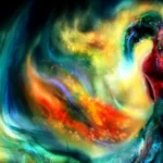 Elephant and girl sitting on a wall Mobile Case Cover - Image 2