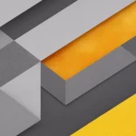 Abstract Painting in a wall Mobile Case Cover - Image 2