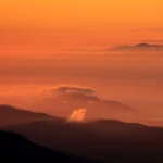 Orange Color Sunset Background Mobile Case Cover - Image 2