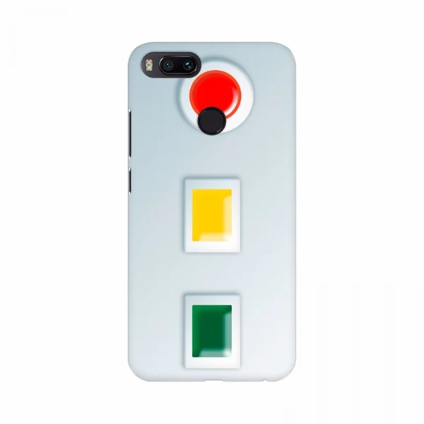 Signal Button Red Orange and Green design mobile case cover