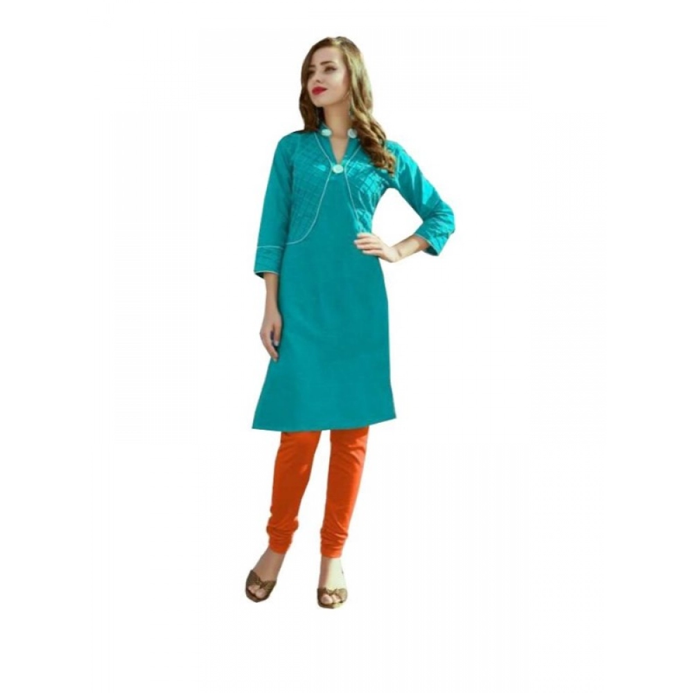 44700050664_fb99841382_o_d-1000x1000-1.webp Generic Women's Cotton Kurtis (Blue, L) - Image 1