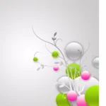 Classic Floral Design with white background Mobile Case Cover - Image 2